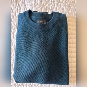 Club Monaco, Twil Stitch Raglan, Crewneck Sweater, Size M
